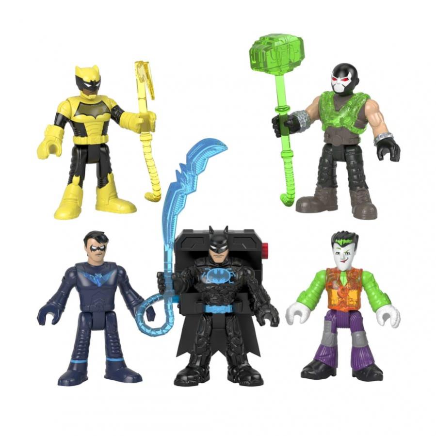 Imaginext Super Friends Super Heroes and Super Villians 4 Pack Figures 